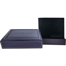 Tommy Hilfiger bőr pénztárca - sötétbarna - Cambridge