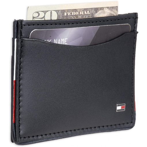 Tommy Hilfiger leather wallet - black - 31TL22X060